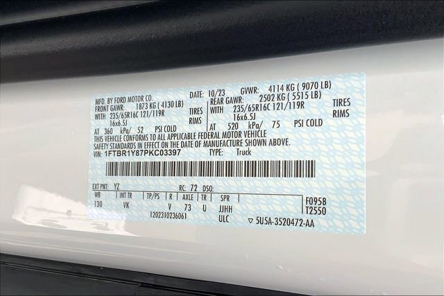 New 2023 Ford Transit 250 Base image 13