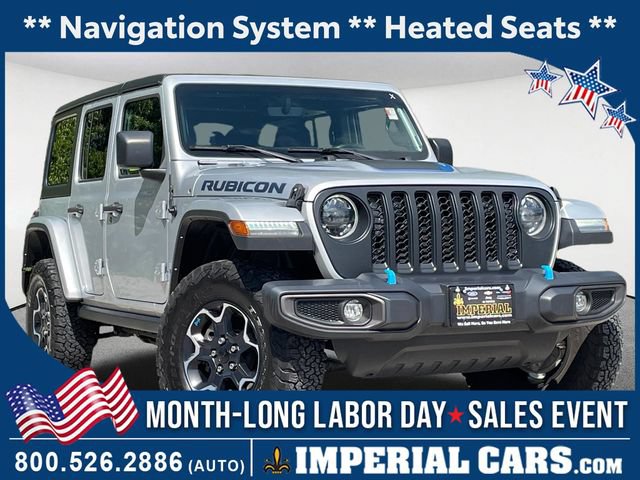 Used 2023 Jeep Wrangler Unlimited Rubicon 4xe w/ Dual Top Group AWD/4WD image 1
