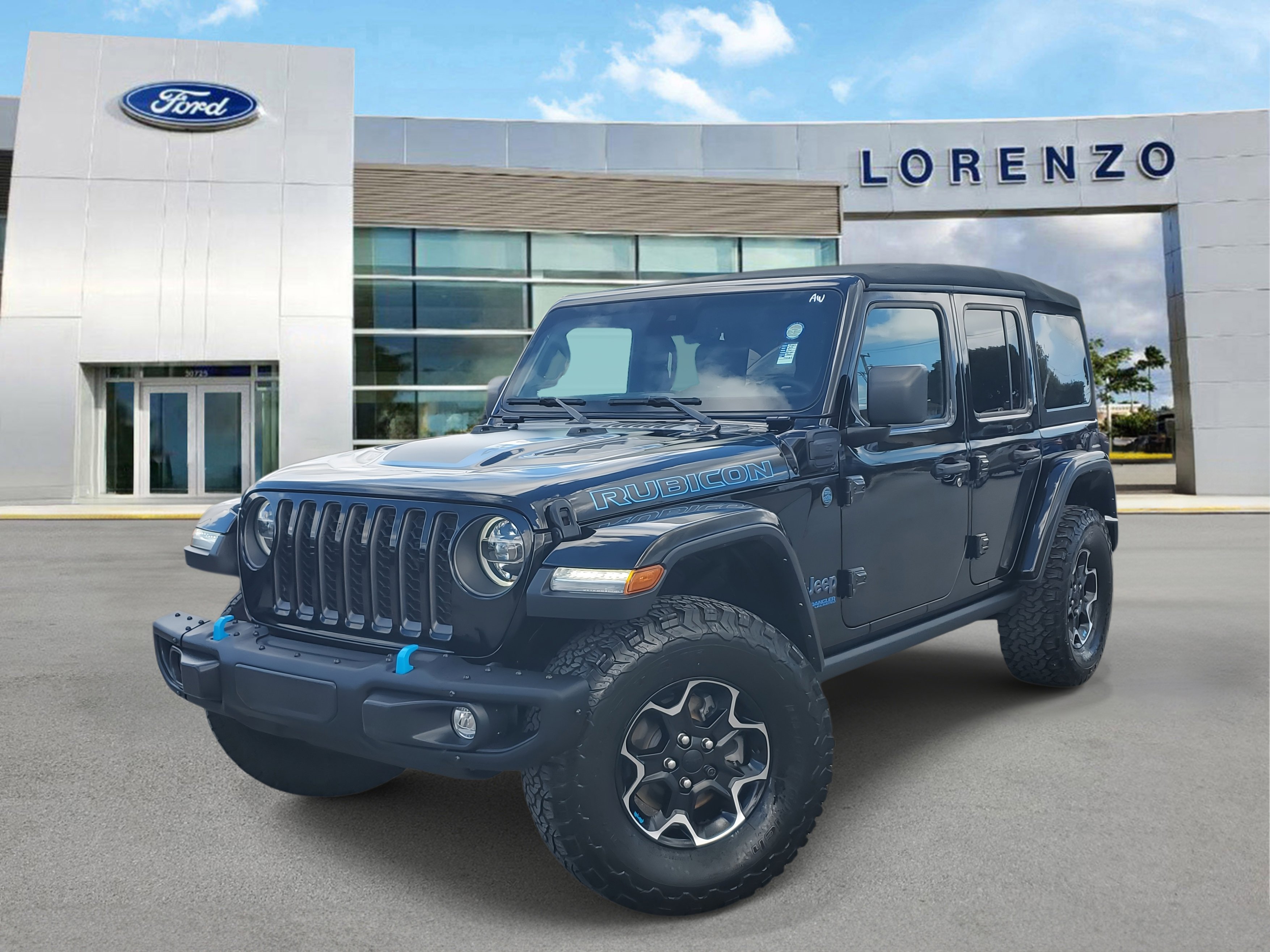 Used 2022 Jeep Wrangler Unlimited Rubicon 4xe w/ Steel Bumper Group