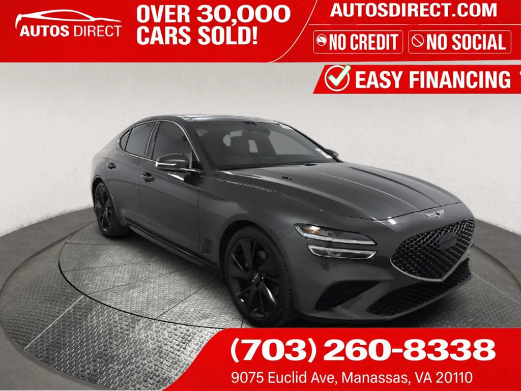 Used 2023 Genesis G70 2.0T w/ Sport Prestige Package RWD image 1