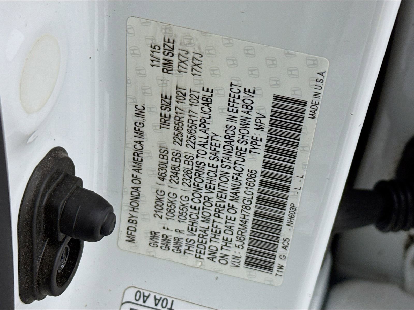 Used 2016 Honda CR-V EX-L image 26