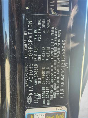 Used 2017 Kia Sedona SX FWD image 22