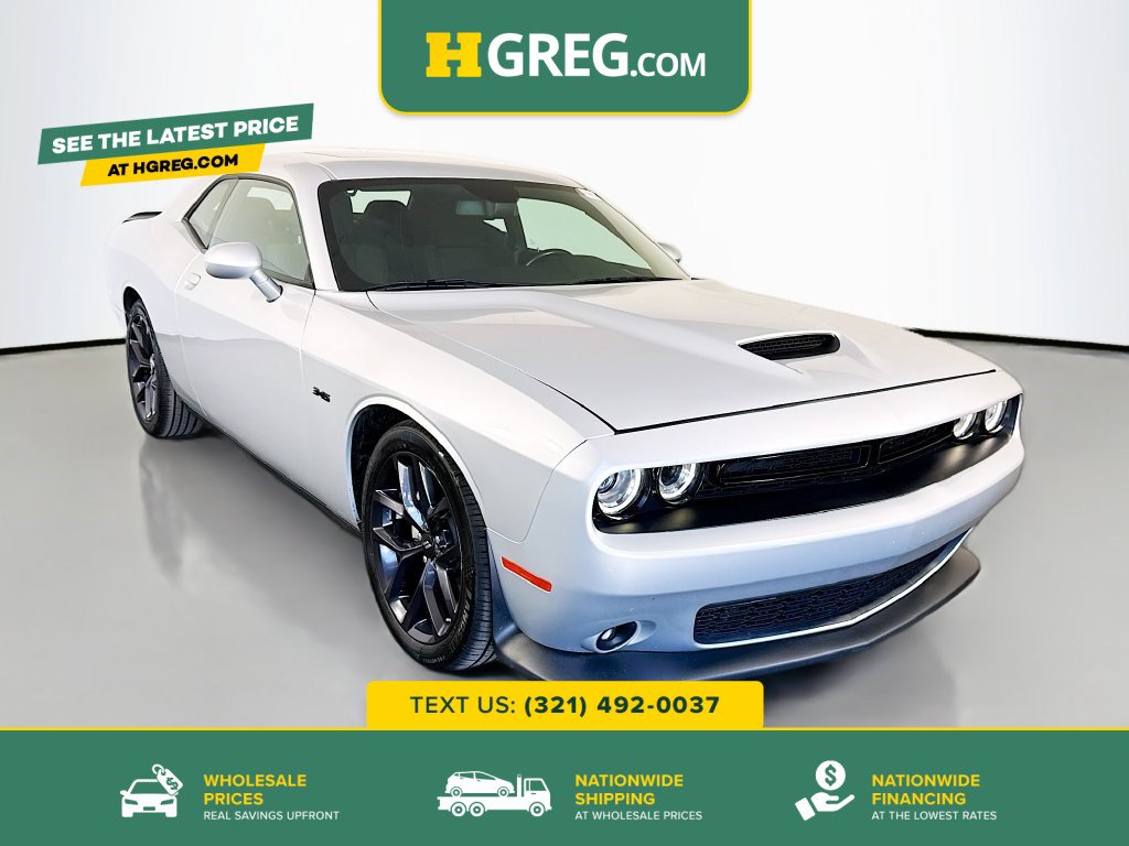 Used 2023 Dodge Challenger R/T w/ Blacktop Package RWD image 1