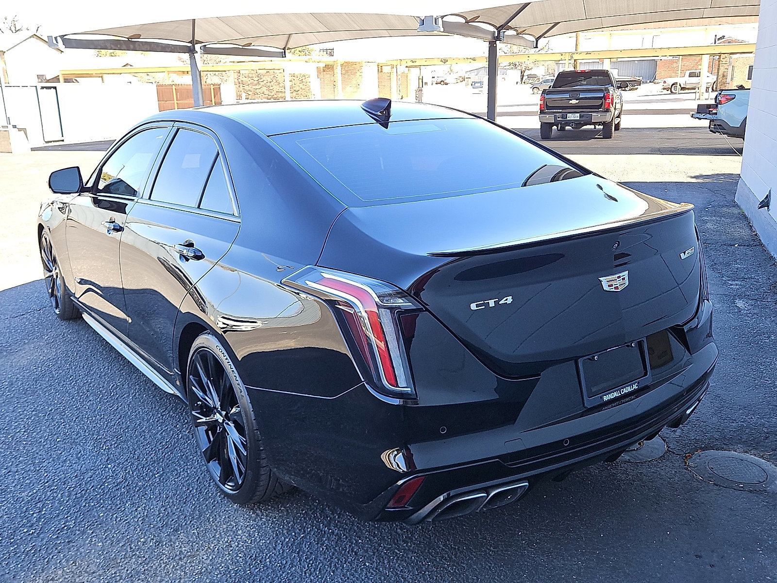 Used 2021 Cadillac CT4 V w/ Technology Package image 3