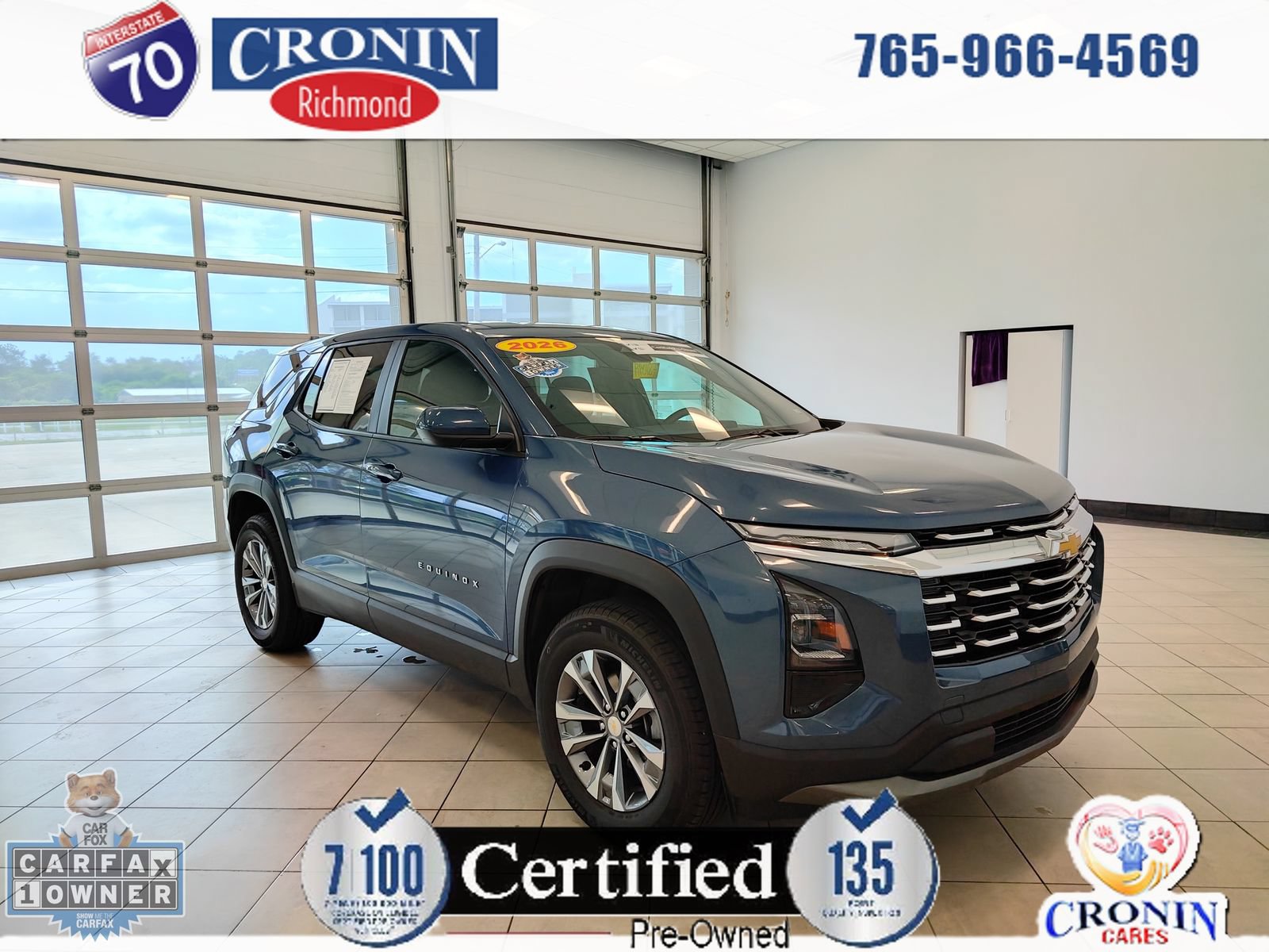 Used 2026 Chevrolet Equinox LT AWD/4WD image 1