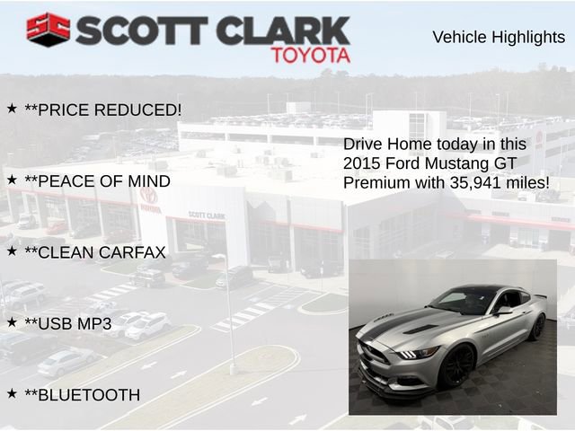 Used 2015 Ford Mustang GT Premium w/ GT Performance Package image 8