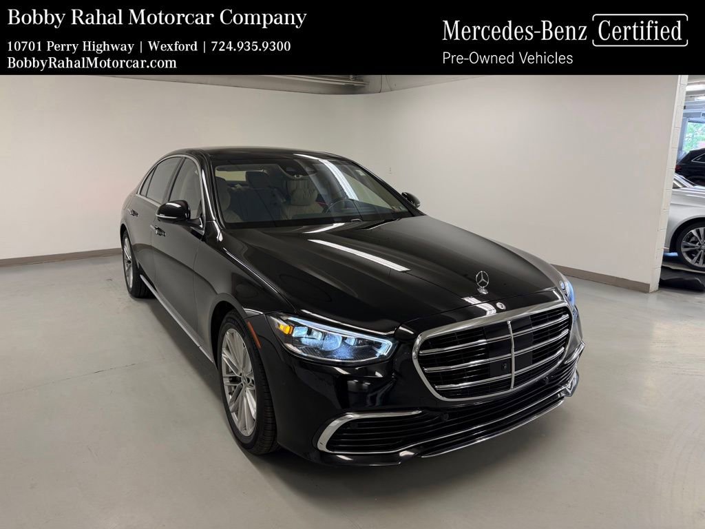 Certified 2021 Mercedes-Benz S 580 4MATIC Sedan