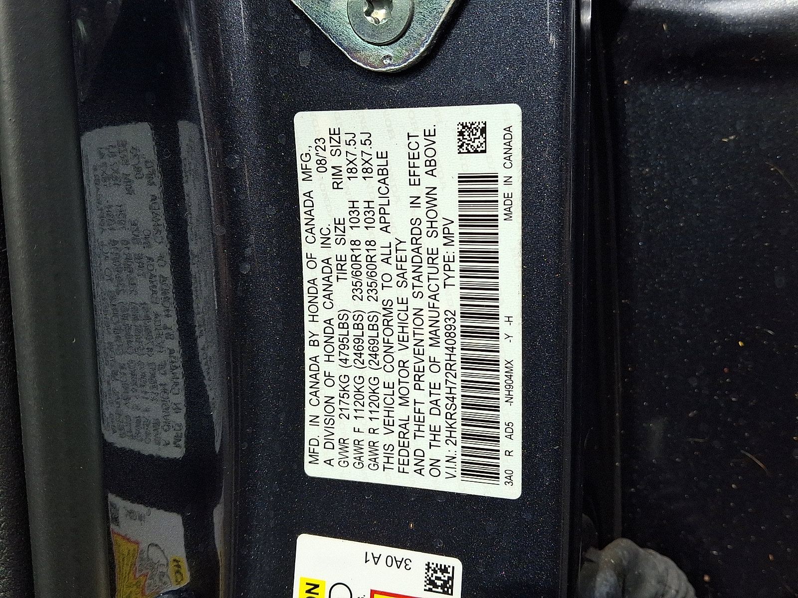 Certified 2024 Honda CR-V EX-L image 20