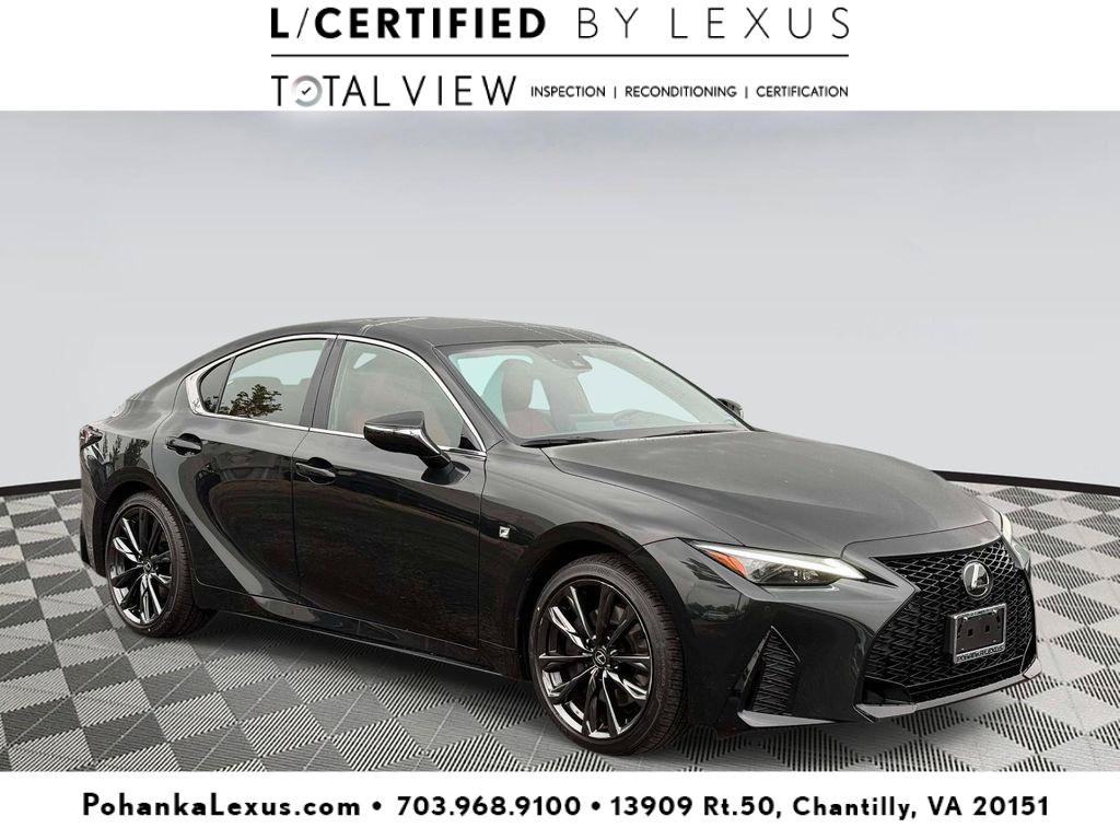 Used 2024 Lexus IS 350 F Sport w/ Memory Package AWD/4WD image 1