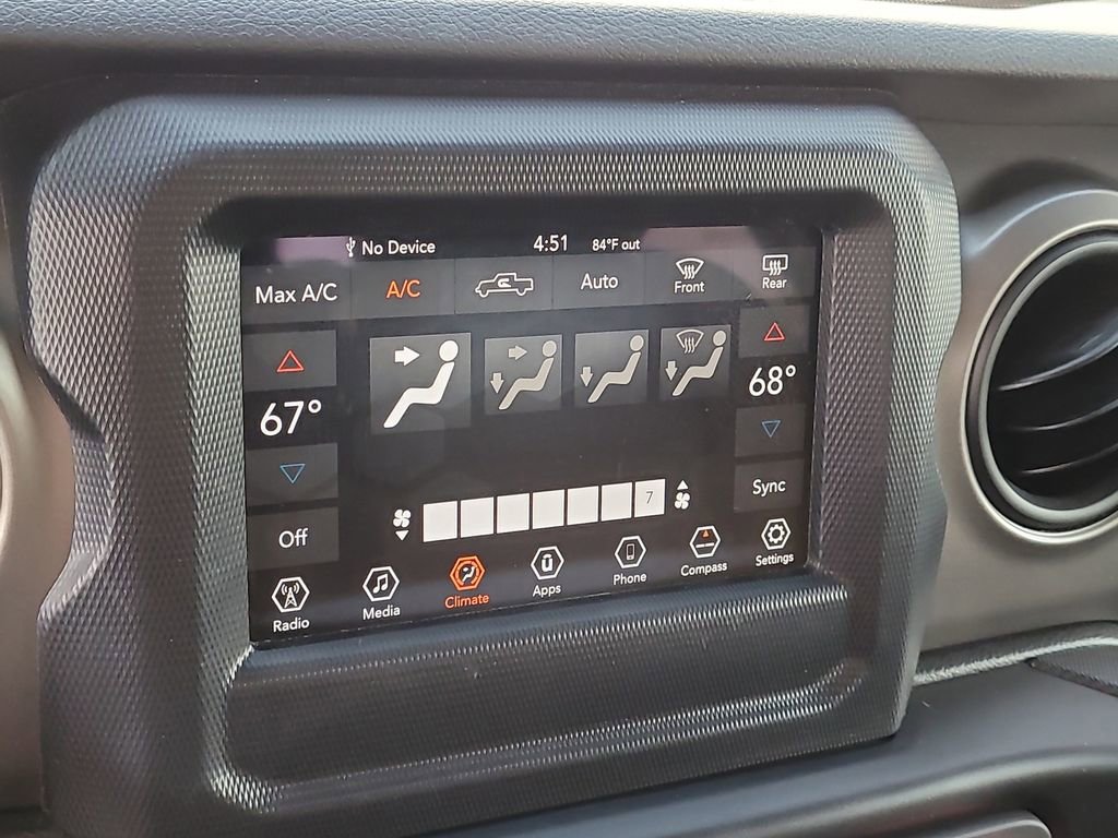 Certified 2020 Jeep Gladiator Sport w/ Quick Order Package 24S image 18