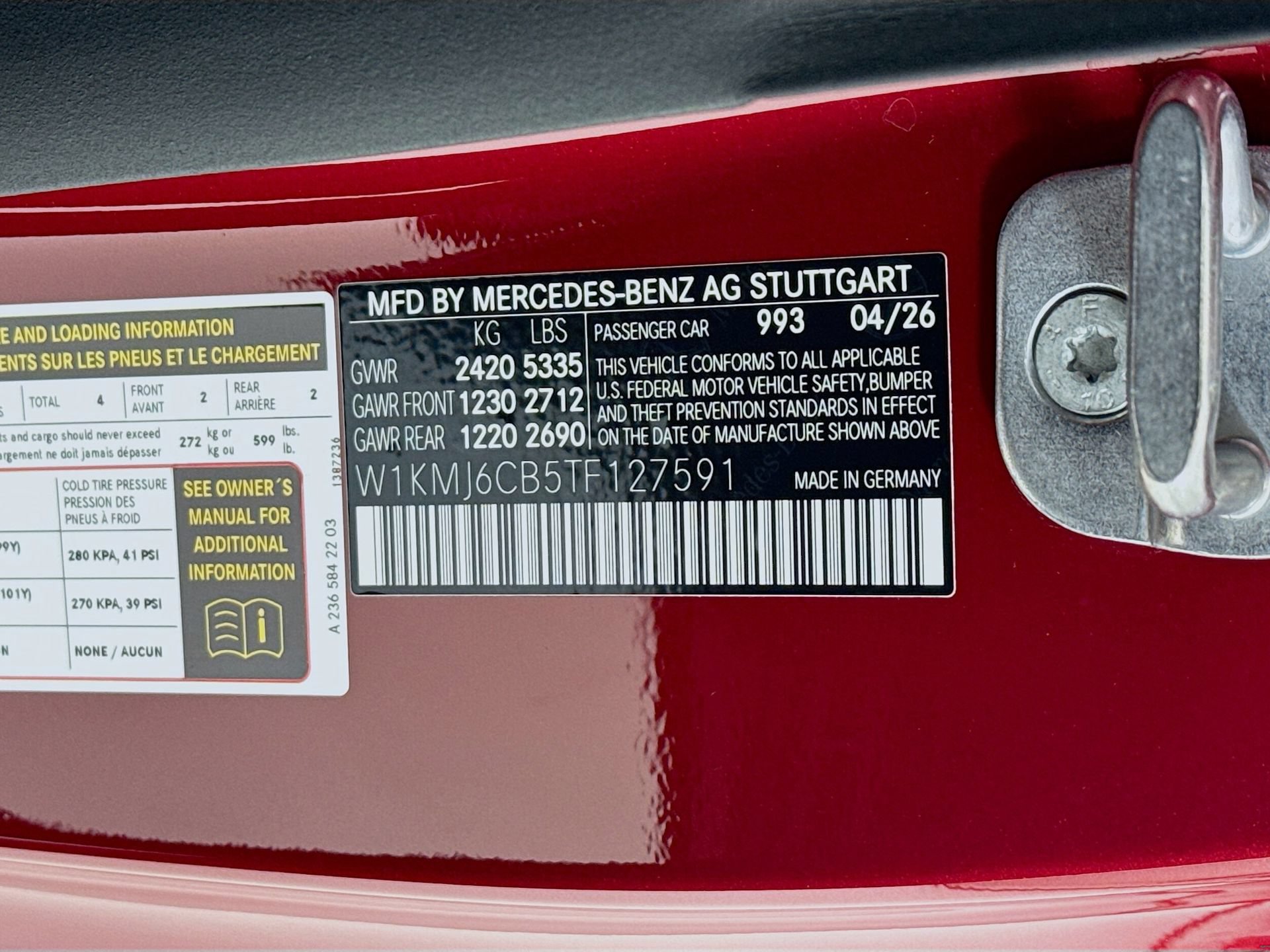 New 2026 Mercedes-Benz CLE 53 AMG 4MATIC Coupe image 35
