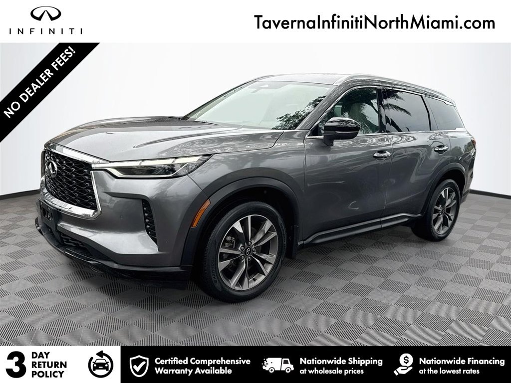 Certified 2023 INFINITI QX60 Luxe w/ Performance Audio Package