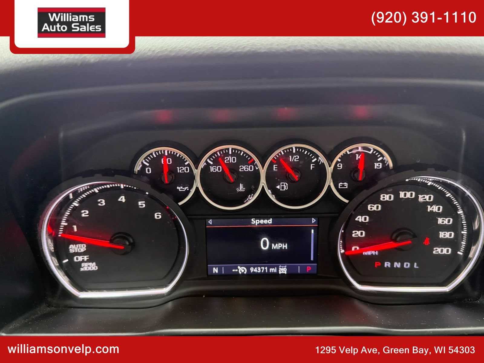 Used 2019 Chevrolet Silverado 1500 RST w/ True North Edition AWD/4WD image 22
