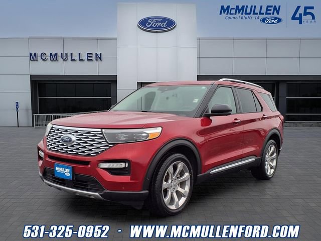 Certified 2020 Ford Explorer Platinum w/ Premium Technology Package image 1
