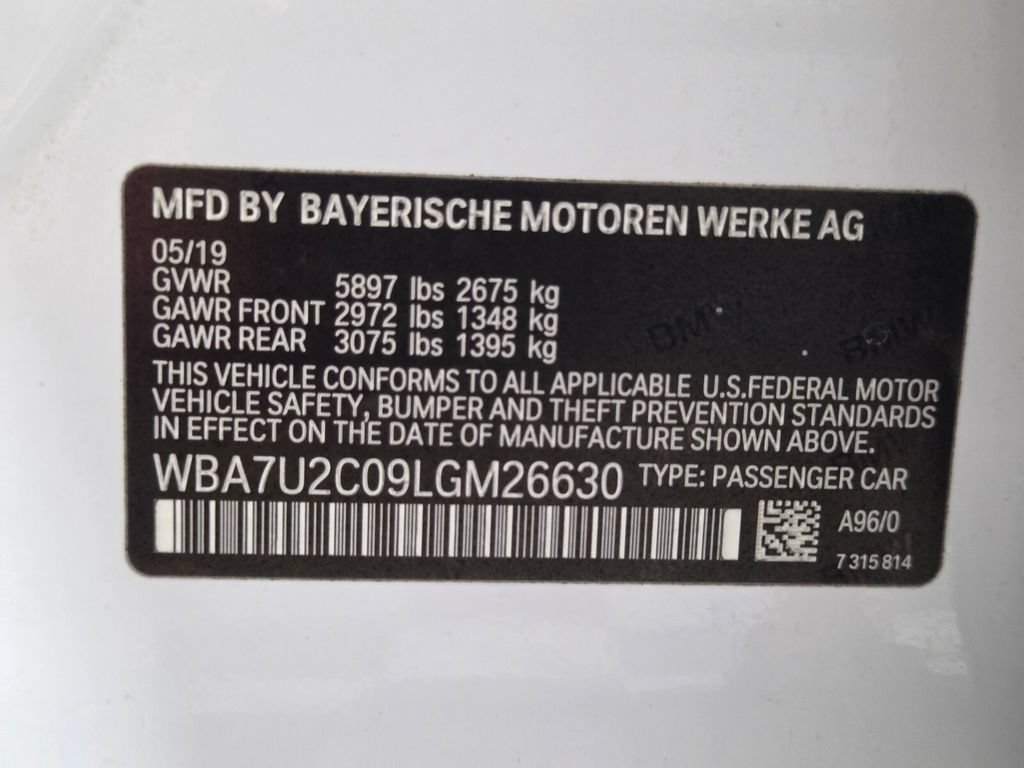Used 2020 BMW 750i xDrive w/ Autobahn Package AWD/4WD image 33