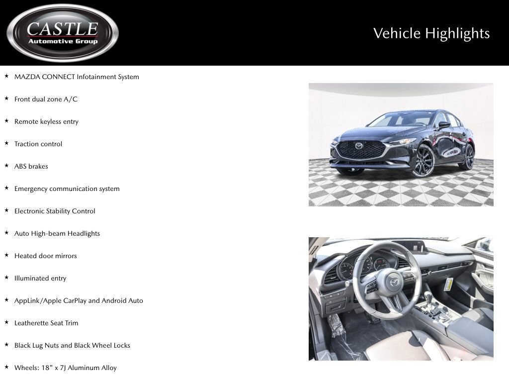 New 2026 MAZDA MAZDA3 s Sport FWD image 4