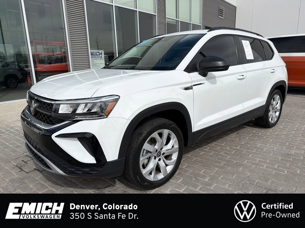 Certified 2023 Volkswagen Taos S w/ Driver Assistance Package 360° Tour