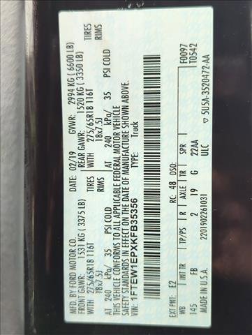 Used 2019 Ford F150 XLT w/ Equipment Group 302A Luxury image 20