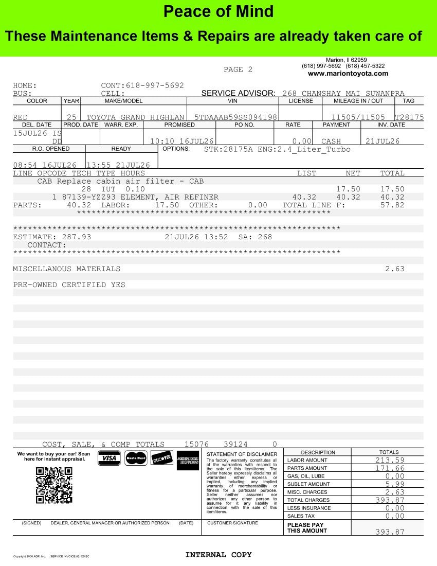 Certified 2025 Toyota Grand Highlander AWD image 40