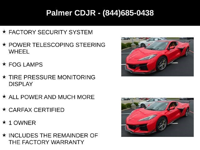 Used 2025 Chevrolet Corvette Z06 RWD image 16