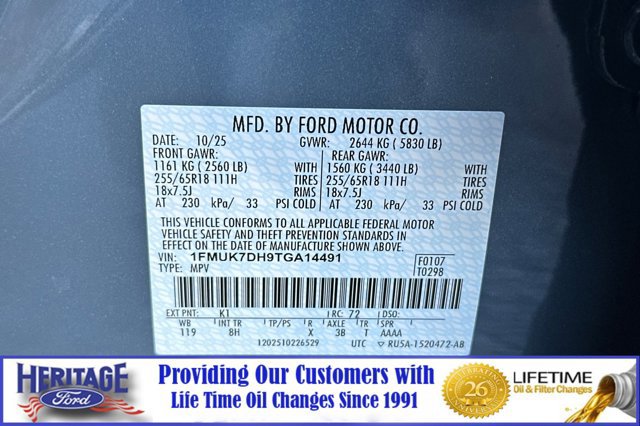 New 2026 Ford Explorer Active image 29