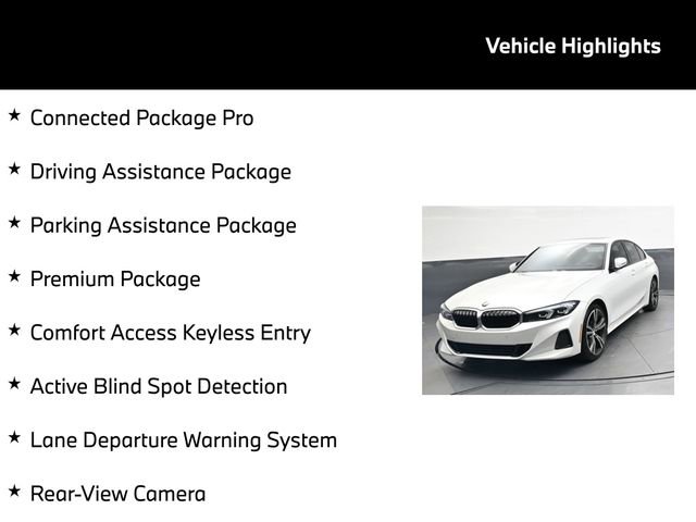 Used 2023 BMW 330i Sedan w/ Premium Package RWD image 5