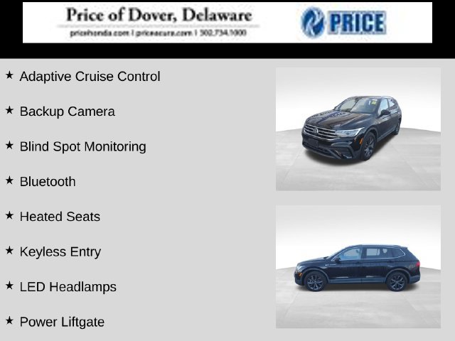 Used 2023 Volkswagen Tiguan SE w/ Panoramic Sunroof Package FWD image 2