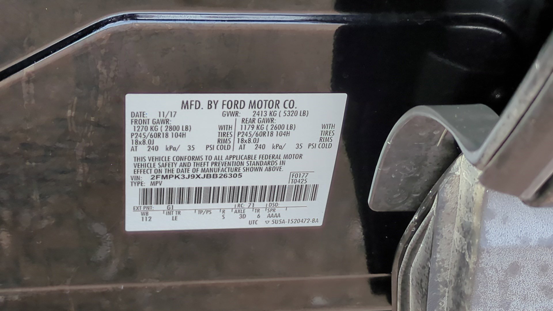 Used 2018 Ford Edge SEL w/ Equipment Group 201A FWD image 33