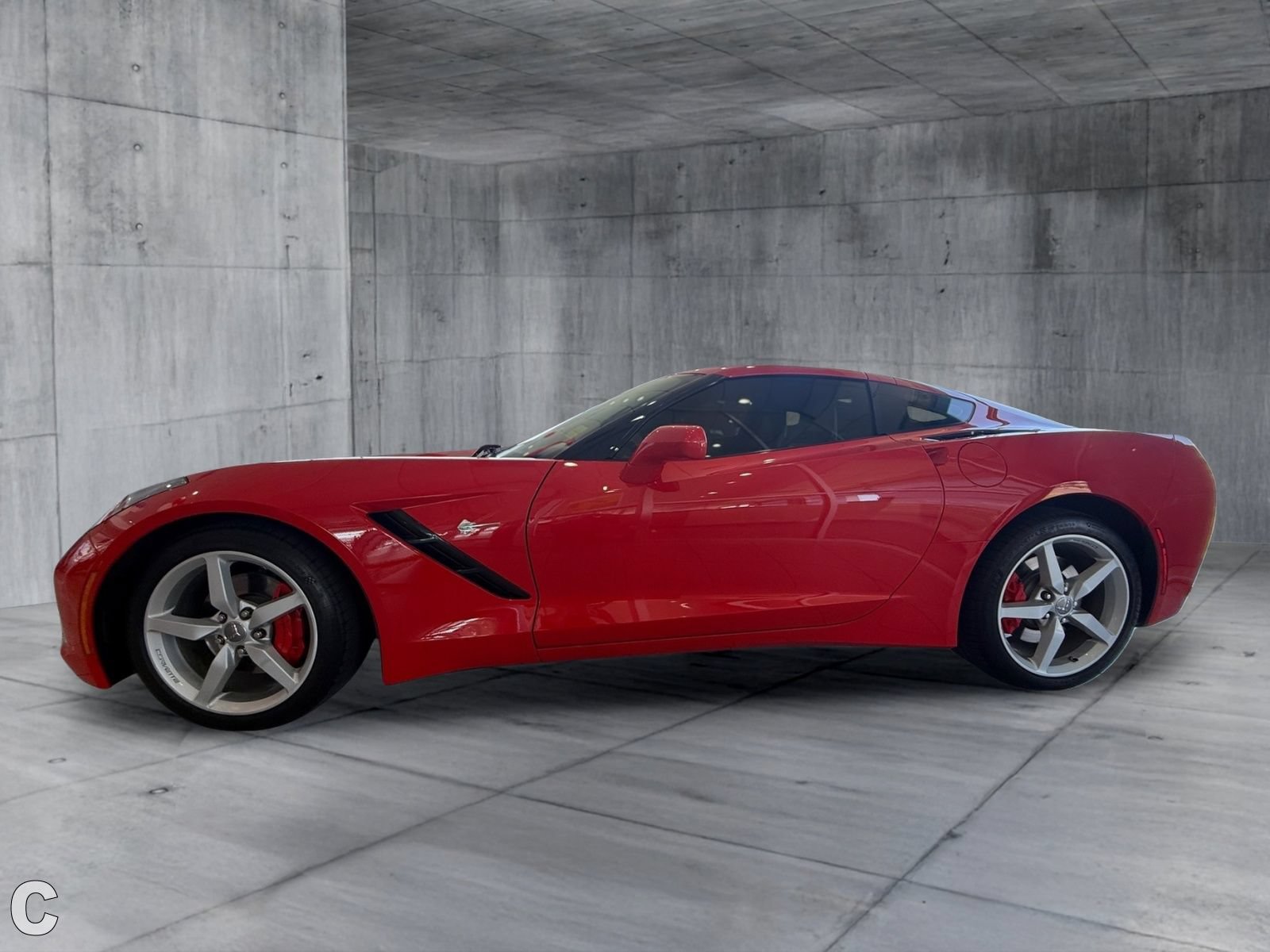 Certified 2014 Chevrolet Corvette Stingray Coupe w/ 3LT Preferred Equipment Group RWD image 3
