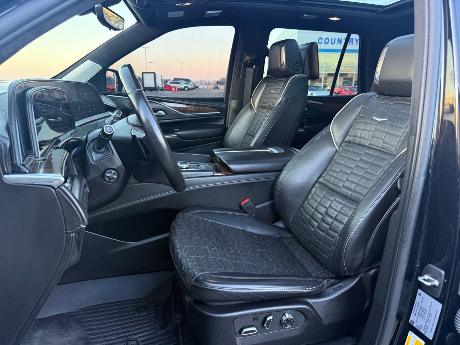Used 2023 Cadillac Escalade Premium Luxury Platinum w/ LPO, Floor Liner Package image 10