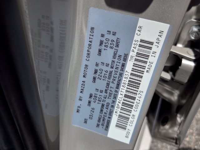 New 2026 MAZDA MAZDA3 2.5 S Sedan w/ Preferred Pkg FWD image 19