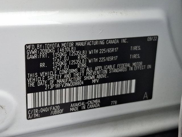Used 2022 Toyota RAV4 XLE image 26