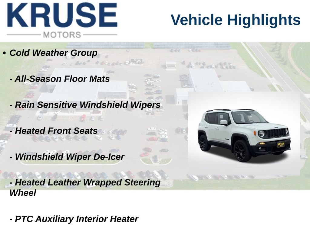 Used 2017 Jeep Renegade Altitude AWD/4WD image 10