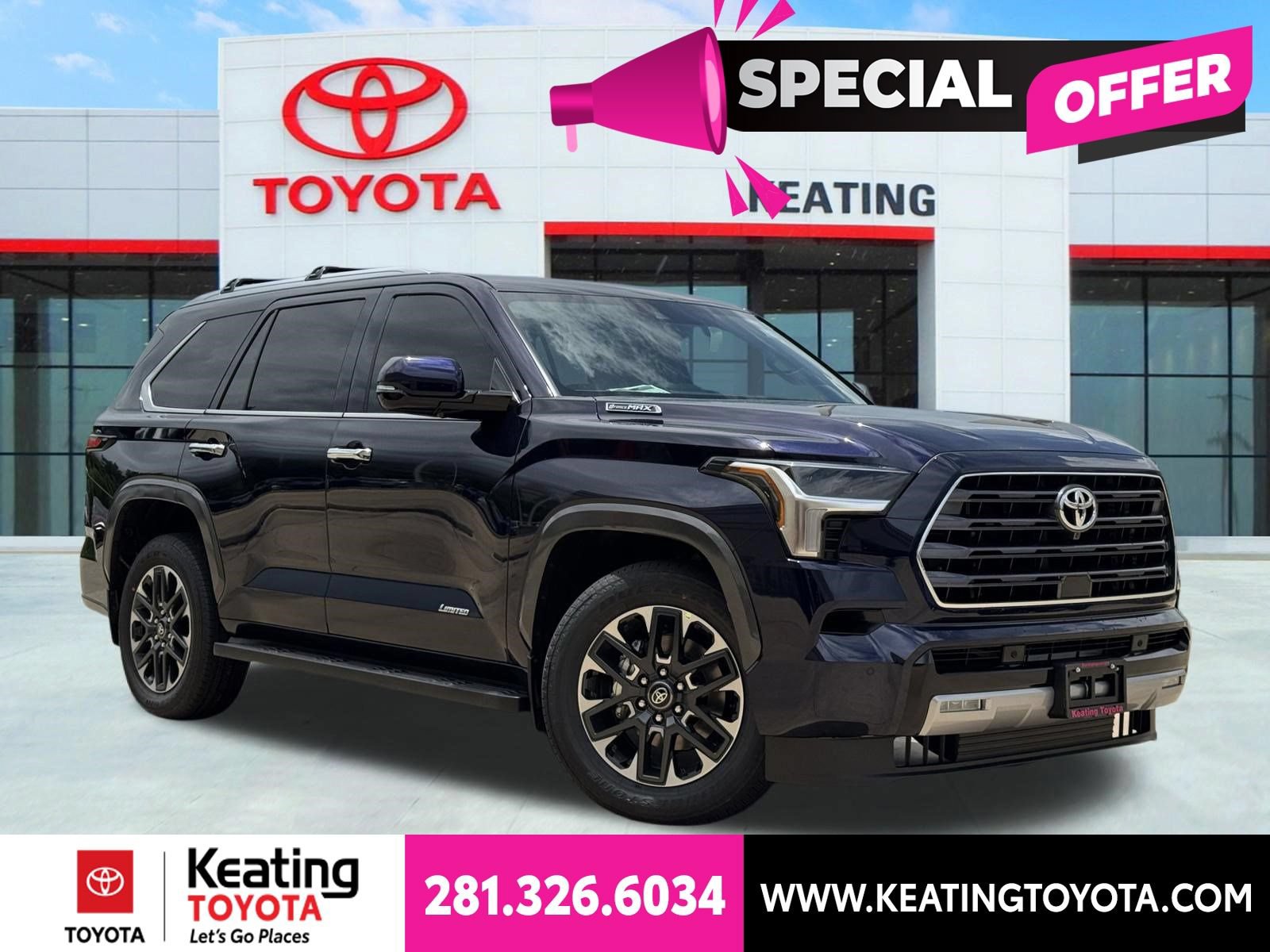 New 2026 Toyota Sequoia Limited AWD/4WD image 1