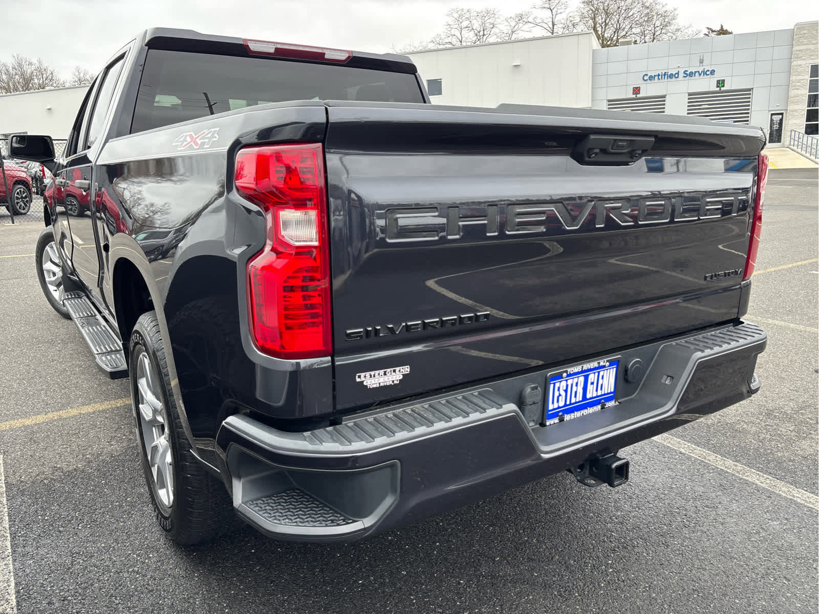 Certified 2022 Chevrolet Silverado 1500 Custom w/ LPO, Dark Essentials Package AWD/4WD image 26