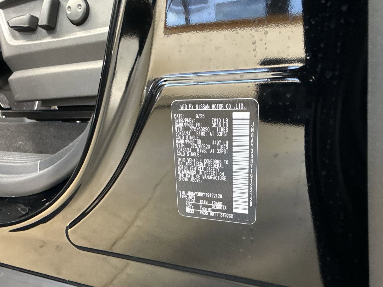 New 2026 Nissan Armada SL w/ Captain's Chari Seat Package image 38