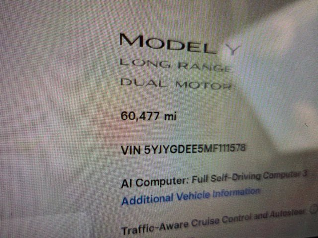 Used 2021 Tesla Model Y Long Range AWD/4WD image 5