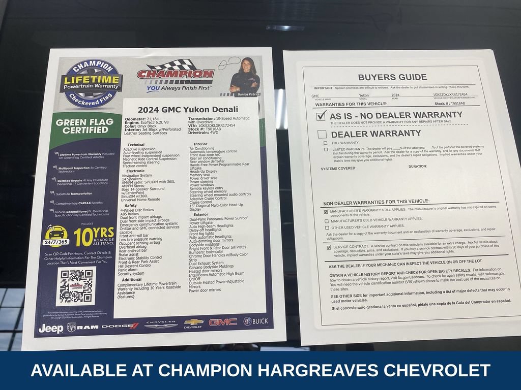 Certified 2024 GMC Yukon Denali AWD/4WD image 43