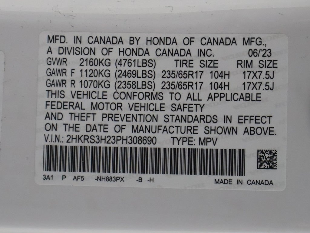 Used 2023 Honda CR-V LX image 48