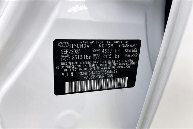 Certified 2026 Hyundai Sonata SEL AWD/4WD image 32
