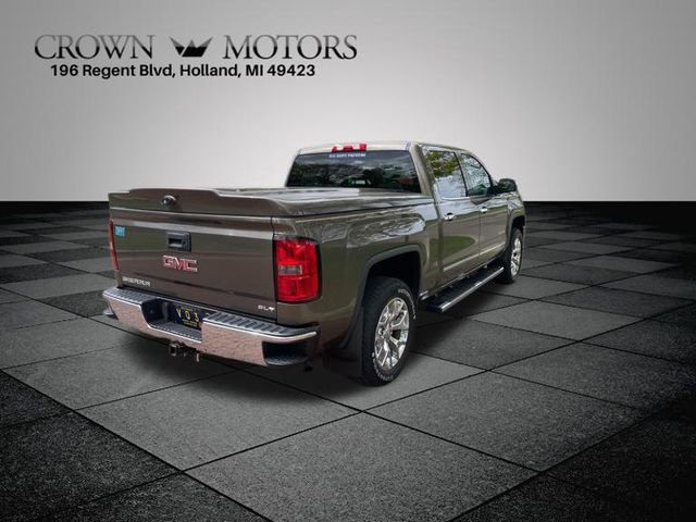 Used 2014 GMC Sierra 1500 SLT w/ SLT Crew Cab Value Package AWD/4WD image 3