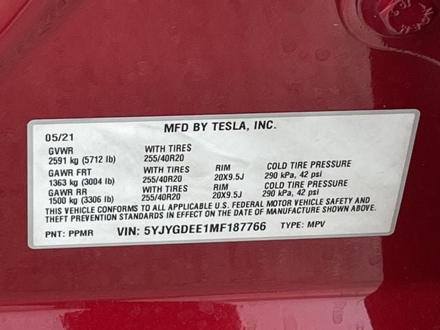 Used 2021 Tesla Model Y Long Range AWD/4WD image 28