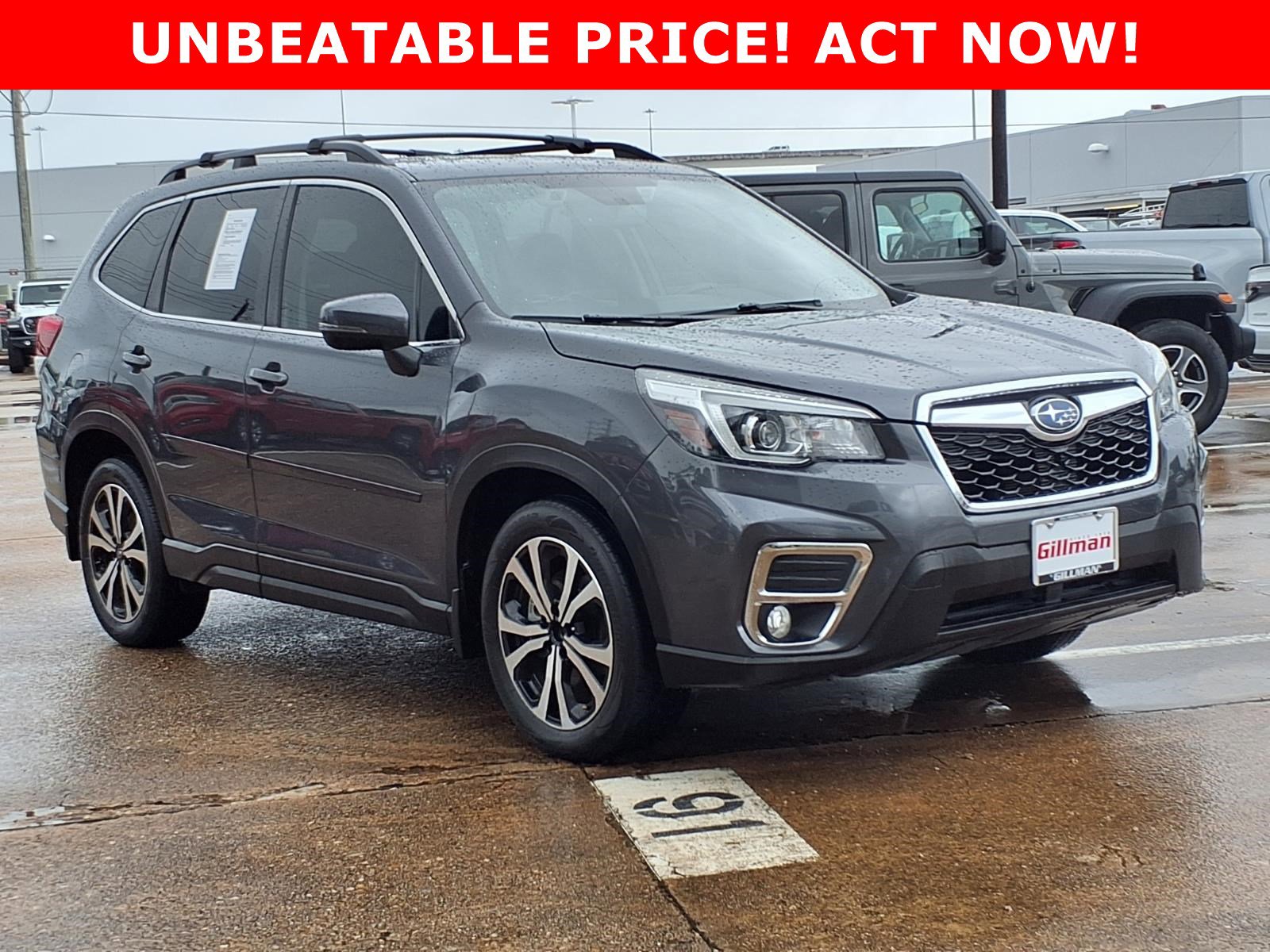 Used 2020 Subaru Forester Limited w/ Popular Package #3 AWD/4WD image 1