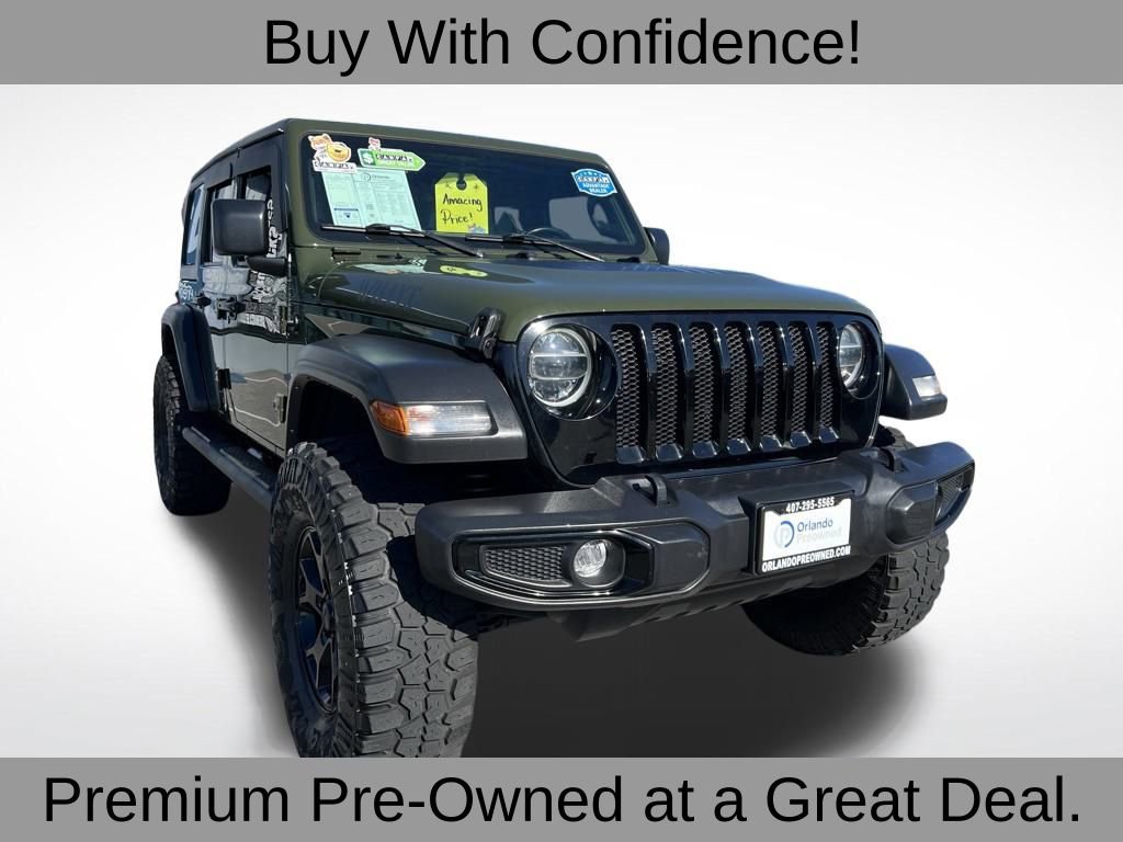 Used 2021 Jeep Wrangler Unlimited Sport