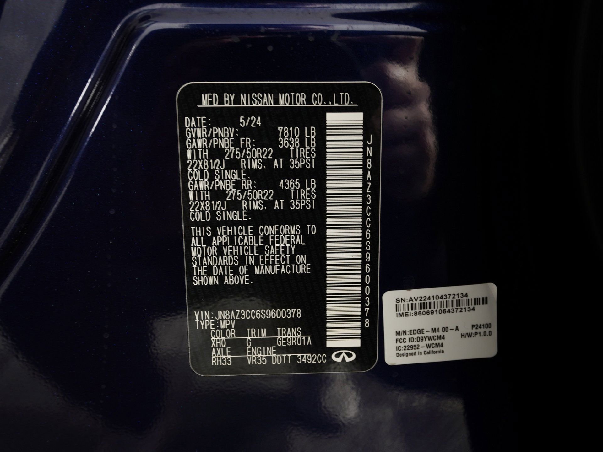 Used 2025 INFINITI QX80 Autograph AWD/4WD image 38