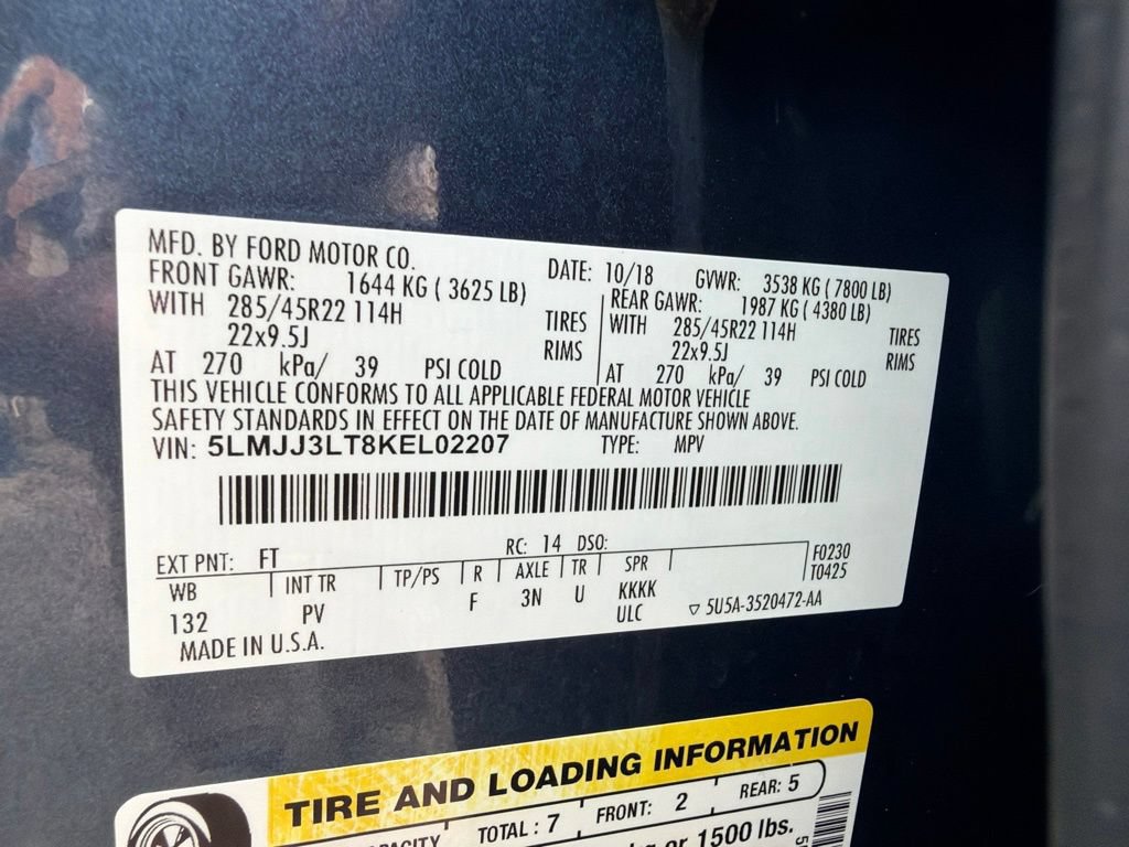 Used 2019 Lincoln Navigator L 4WD Reserve w/ Cargo Package image 41