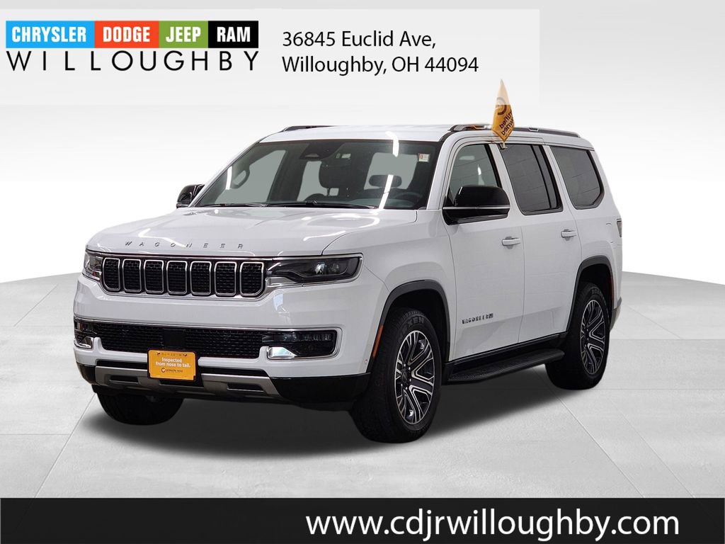 Certified 2025 Jeep Wagoneer Series II w/ 8-Passenger Seating Package