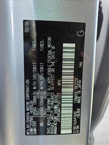 Certified 2026 Toyota 4Runner SR5 RWD image 22