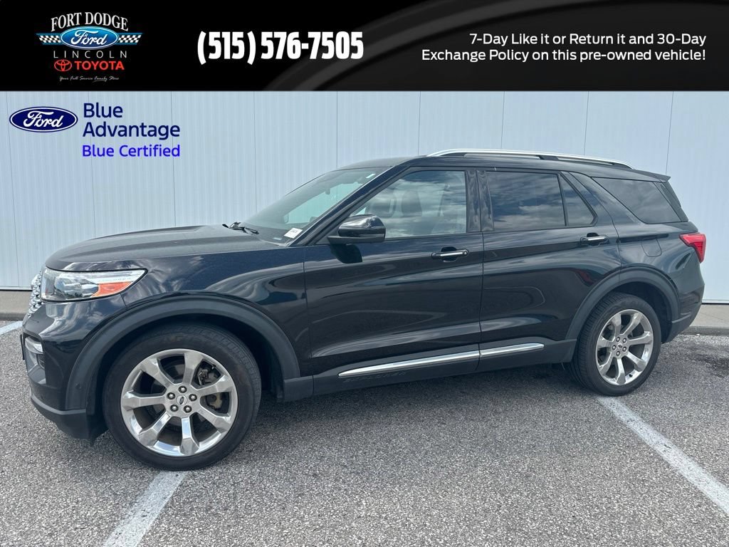 Used 2020 Ford Explorer Platinum w/ Premium Technology Package AWD/4WD image 1