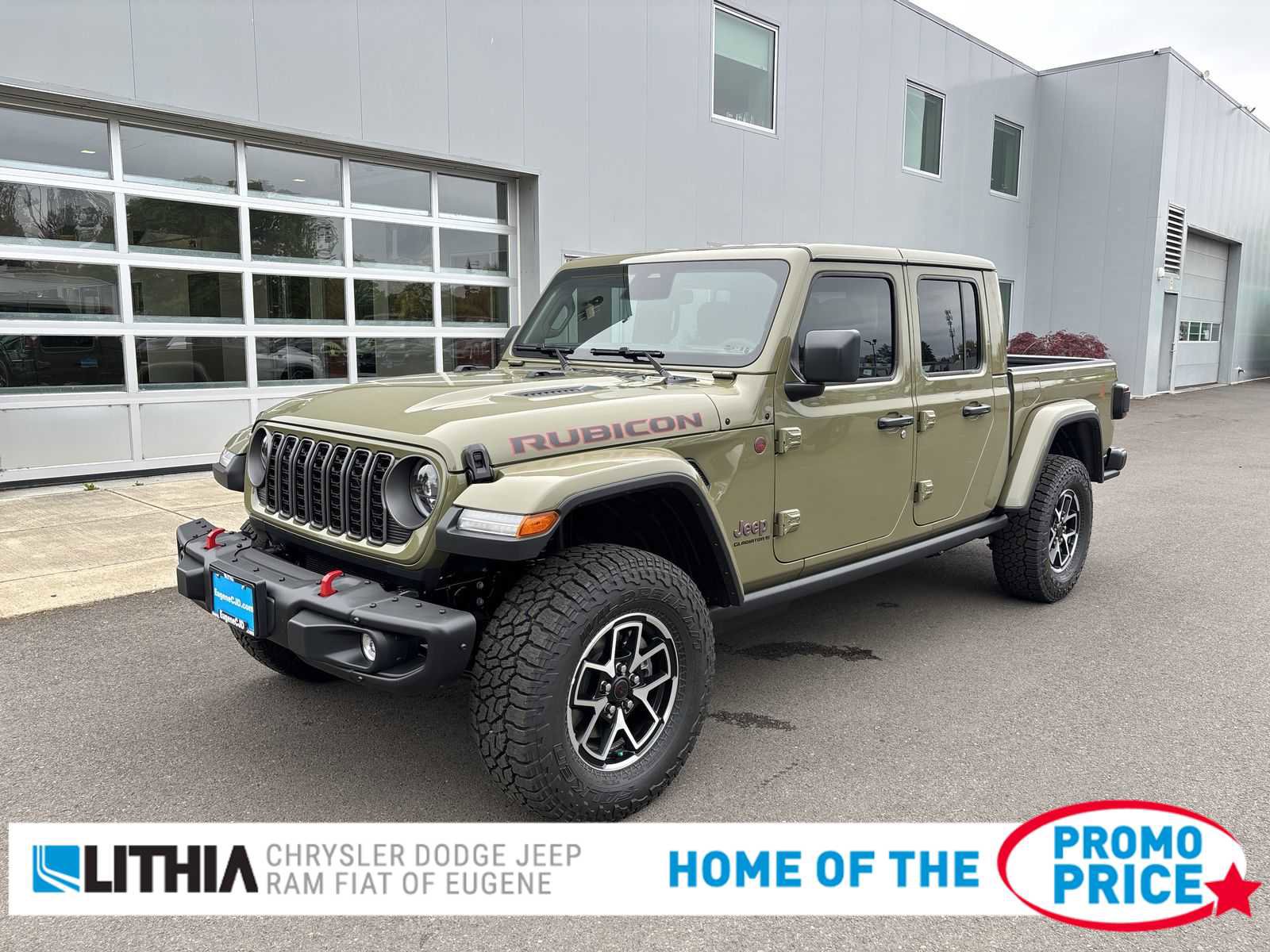 New 2026 Jeep Gladiator Rubicon w/ Steel Bumper Group